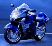 Blå Hayabusa mini.JPG