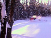 jag gör nå snyggt....kolla ena foten...jpg