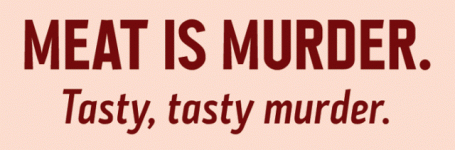 Tshirt+Meat+is+Murder.gif