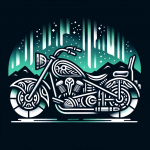 DALL·E 2023-10-30 16.10.02 - Vector logo illustration with a distinctly Lappish motorcycle, dr...png