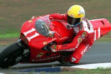 John KOCINSKI, Cagiva V594 N°11, Cagiva Team Agostini, saison 1994.jpg