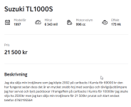 2026-07-09 13_19_21-Säljes_ Suzuki TL1000S - 1997 _ BLOCKET .png 2026-07-09 13_19_21-Säljes_ Suzuki TL1000S - 1997 _ BLOCKET .png