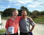 Resize of John Bradley and Rolf Heljefors at Elvington 20040912.JPG